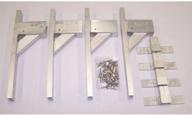 🏋️ ra-28b roof rack bracket kit by rack'em manufacturing logo
