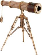 деревянный монокуляр-телескоп robotime puzzles логотип
