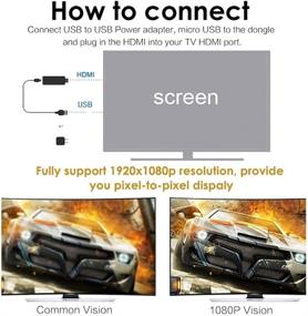 img 1 attached to SmartSee MiraScreen Miracast Dongle - Wireless Display Adapter for Tablet Smartphone HDMI TV Stick Screen Mirroring