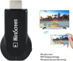 img 4 attached to SmartSee MiraScreen Miracast Dongle - Беспроводной адаптер для отображения на экране планшета и смартфона на ТВ с HDMI-портом