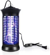 🪰 insect zapper with on/off switch, electric mosquito lamp with uv light, portable standing or hanging bug killer for kitchen and office logo