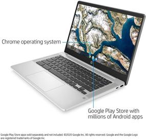img 2 attached to Ноутбук HP Chromebook 14 без сенсорного экрана с Bluetooth