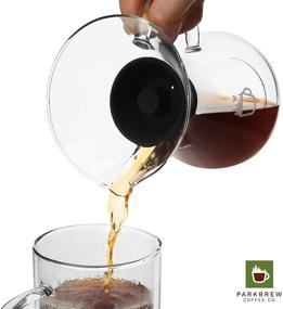 img 2 attached to ☕ Chemex Pour Over Coffee Lid - Compatible with Chemex 6, 8, and 10 Cup PourOver Coffee Carafe and Other Popular Brands: Bodum, Bean Envy, Coffee Gator & More