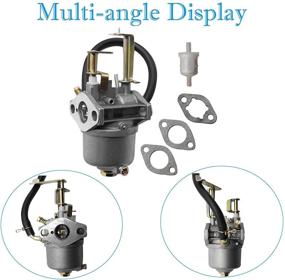 img 1 attached to 🔧 Замена карбюратора генератора WFLNHB - Buffalo Tools Sportsman GEN154 GEN1100 2.8HP 1500W 2000W Homelite HGCA1400