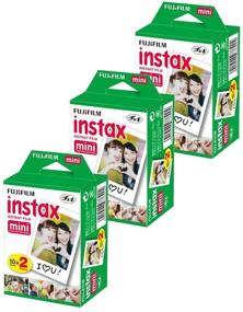 img 2 attached to Фотоаппарат Fujifilm INSTAX Mini 90 Neo Classic (черный) + Пленка Fujifilm Instax Mini Instant (60 снимков) + Чехол для фотоаппарата - идеальный комплект для улучшения онлайн-видимости.