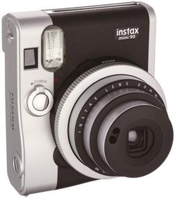 img 3 attached to Фотоаппарат Fujifilm INSTAX Mini 90 Neo Classic (черный) + Пленка Fujifilm Instax Mini Instant (60 снимков) + Чехол для фотоаппарата - идеальный комплект для улучшения онлайн-видимости.