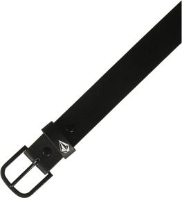 img 3 attached to 👖 Volcom Men's Clone Belt Black: The Perfect Combination of Style and Durability