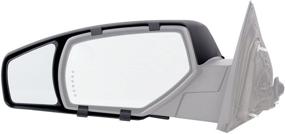 img 2 attached to 👀 Enhance Safety & Visibility: Fit System 80910 Clip-On Towing Mirror - Pair for Chevrolet/GMC Full Size Trucks