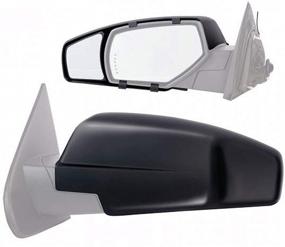 img 4 attached to 👀 Enhance Safety & Visibility: Fit System 80910 Clip-On Towing Mirror - Pair for Chevrolet/GMC Full Size Trucks