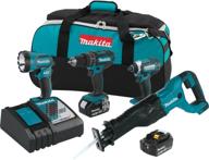 makita xt440 lithium ion cordless combo: 🔋 the ultimate power tool combo for all your projects логотип