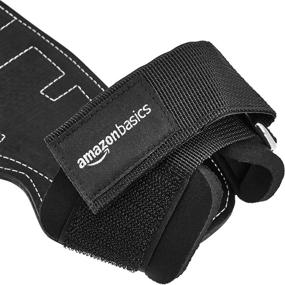 img 1 attached to Enhanced Performance: Amazon Basics Gymnastics Hand Grip with Flexible Rubber Barbell Design