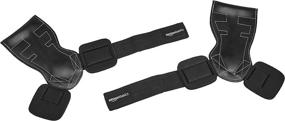 img 3 attached to Enhanced Performance: Amazon Basics Gymnastics Hand Grip with Flexible Rubber Barbell Design