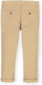 img 1 attached to Hope Henry Skinny Stretch Twill Boys' Clothing
