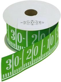 img 2 attached to Homeford Football Gridiron Grosgrain Ribbon