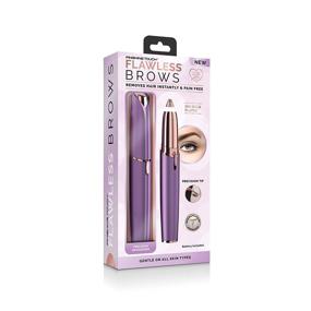 img 1 attached to ✍️ Flawless Brows Eyebrow Pencil Hair Remover & Trimmer - Purple