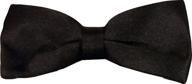 mens formal black bow tie tuxedo logo