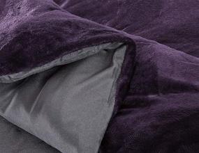img 3 attached to Подушки для постельного белья GrandLinen Micromink Comforter