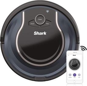 img 4 attached to 🦈 Renewed Shark ION Robot Vacuum - App-Controlled RV761 in Black/Navy Blue