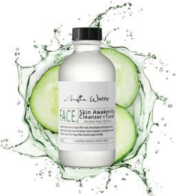 img 2 attached to 🌿 Organic Skin Awakening Cleanser + Toner – Alcohol-Free, Oil-Free Duo, 4oz – All Natural Ingredients, Vegan – Enriched with Aloe & Organic Witch Hazel