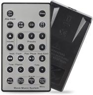 🎧 silver remote control fit for sound touch wave music radio system cd awrcc1 - battery not included logo