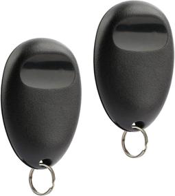 img 1 attached to 🔑 Buick Century Regal Rendezvous/Oldsmobile Intrigue/Pontiac Aztek Grand Prix Key Fob Remote, 2001-2007 (L2C0007T), Set of 2