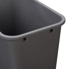 img 1 attached to 🗑️ 10 Gallon Office Wastebasket by AmazonCommercial - Ideal for Commercial Use