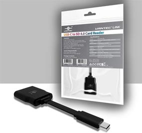 img 4 attached to 💫 Высокоскоростной считыватель карт Vantec Link USB-C до SD 4.0 - быстрая передача данных и безпрепятственная совместимость