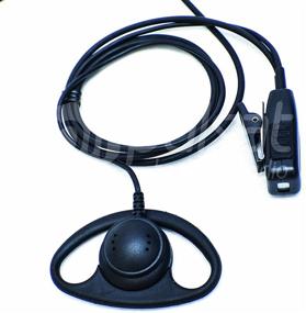 img 4 attached to 🎧 Pulsat D-Shaped Earpiece for Motorola CP200, BPR40, RMU2040, CLS1110, CLS1410, CP110, RDU2020, RDU2080D, RDU4100, CP185, VL50 Radios - EH20 Series