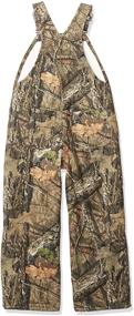 img 1 attached to 👖 Carhartt Overall Lined Browntree Print Boys' Clothing: Durable, Stylish, and Insulated