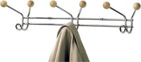 img 1 attached to 🏀 Chrome InterDesign Buzzo Wooden Ball Rack