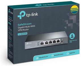 img 1 attached to 🔒 TP-Link Safestream Multi WAN VPN Router TL-R600VPN with 1 Gigabit WAN, 3 Gigabit WAN/LAN, 1 Gigabit LAN Port, IPsec/L2TP/PPTP VPN Support, SPI Firewall, DoS Defense, and Lightning Protection