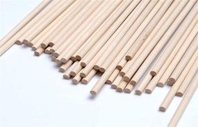 img 3 attached to Bamboo Sticks Skewers Dowels Crafts