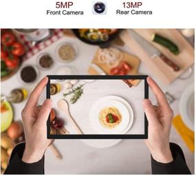 img 1 attached to 📱 Premium 10-Inch Android 9.0 Pie Tablet with Octa-Core Processor, 5G WiFi, 2GB RAM, 32GB ROM, Dual Cameras, Bluetooth 5.0, USB C, GPS – Gray