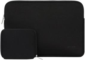 img 4 attached to 📱 MOSISO Tablet Sleeve - iPad Pro 11 inch (3rd Gen) M1 5G 2021-2018, iPad Air 4, 10.2 iPad 8th/7th Gen, Neoprene Bag with Small Case - Black