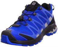 👟 salomon men's athletic water shoes hiking in ebony caramel logo