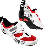 triseven premium triathlon lightweight fiberglass men's shoes in athletic logo