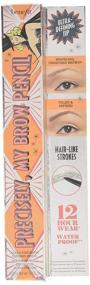 img 2 attached to Benefit Precisely My Brow Pencil (Ultra Fine Brow 👁️ Defining Pencil) - #5 (Deep) 0.08g/0.002oz: Achieve Perfectly Defined Brows