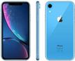 renewed blue at&t apple iphone xr, 64gb - us version logo