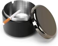 🚬 stylish and durable ashtray for cigarettes: friygardcn standing stainless logo