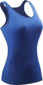 img 2 attached to 🏋️ Ultimate Performance: CADMUS Women's 3 Pack Dry Fit Compression Athletic Tank Tops for Yoga and Running