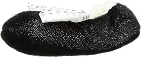 img 4 attached to 👠 Stylish Nickelodeon Juniors Slipper Sequin L: Perfect Fit for Girls' Clothing!