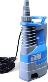 img 2 attached to 💪 Powerful 1HP Submersible Sump Pump (3600GPH, 26' Head) - Schraiberpump