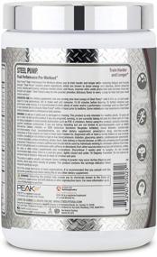 img 2 attached to 🍒 SteelFit Steel Pump: Train Harder, Longer & Focused – No Crash or Jitters! Black Cherry Slushie Pre-Workout Supplement