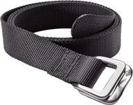 stylish and practical: black diamond beta belt for women - small size, perfect accessory logo