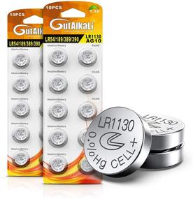 img 4 attached to 🔋 Long-lasting 20 Pack LR1130 AG10 Watch Alkaline Battery Button Cell - Pack of 20 Batteries