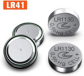 img 1 attached to 🔋 Long-lasting 20 Pack LR1130 AG10 Watch Alkaline Battery Button Cell - Pack of 20 Batteries