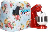 kitchenaid mixer covers for 6-8 quart models - tilt head & bowl lift compatible | floral print with pocket | pioneer woman inspired kitchen accessories логотип