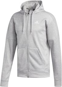 img 1 attached to Adidas Athletics Full Zip Melange 5X Large Men's Clothing in Active
