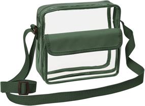 img 3 attached to Clear Crossbody Messenger Adjustable Transparent Women's Handbags & Wallets and Totes