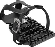 🚴 inpuslin toe cages for peloton bike - anti-breaking pedal adapters with adjustable straps - enhance safety and comfort, compatible with regular shoes - anti-slip design logo